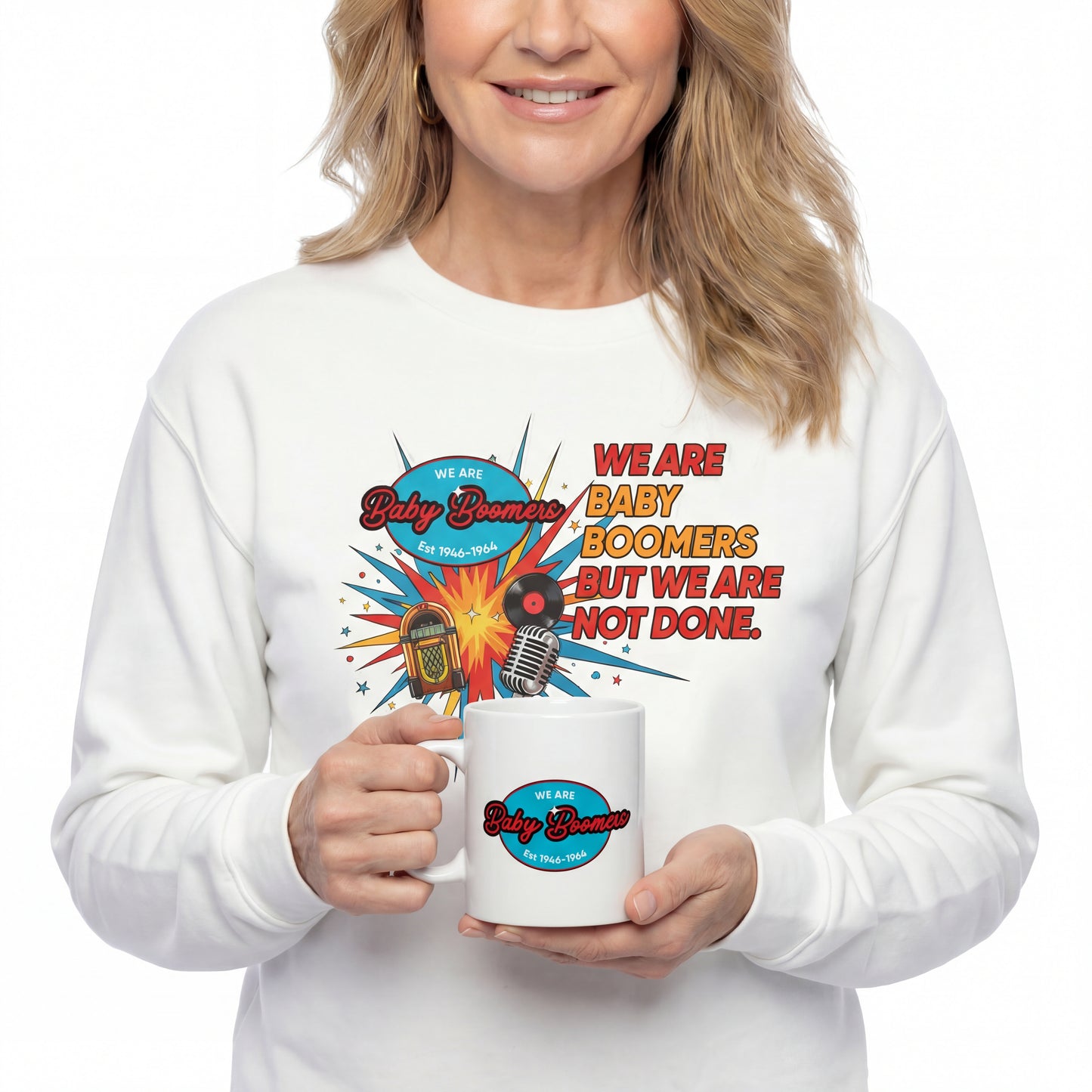 Official We Are Baby Boomers Ceramic Coffee Mug (11oz)