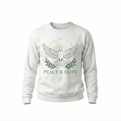 Peace & Hope Dove Crewneck Sweatshirt