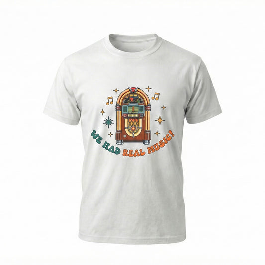 Retro Jukebox Unisex Heavy Cotton Tee - We Had Real Music!