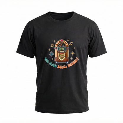 Retro Jukebox Unisex Heavy Cotton Tee - We Had Real Music!