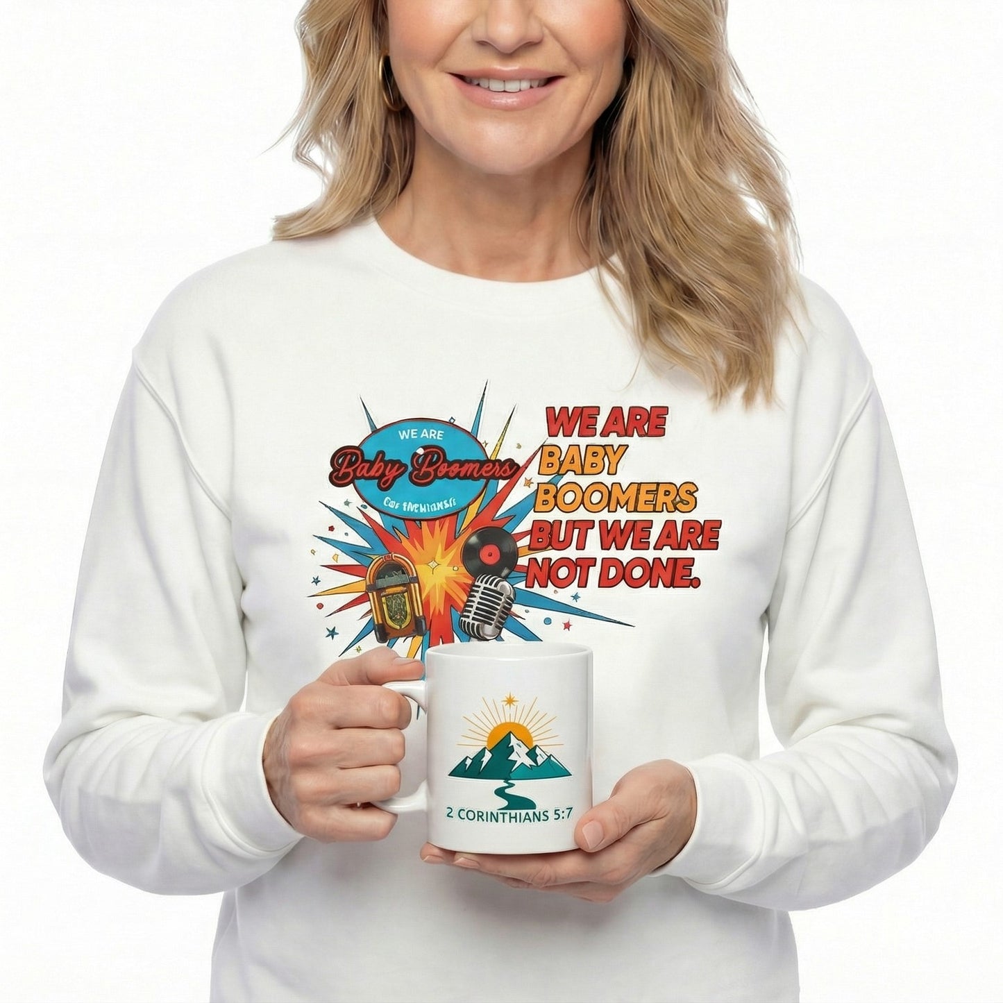 Walk by Faith Not by Sight" Christian Coffee Mug (11oz & 15oz)