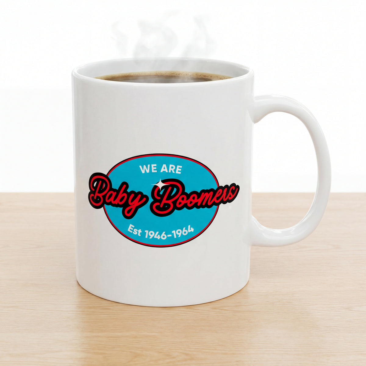 Official We Are Baby Boomers Ceramic Coffee Mug (11oz)