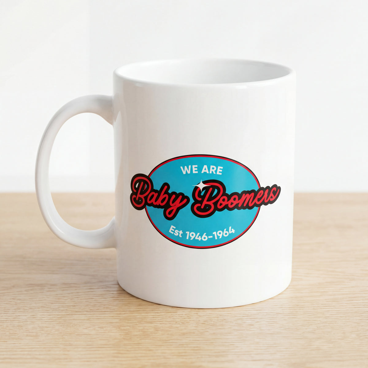 Official We Are Baby Boomers Ceramic Coffee Mug (11oz)