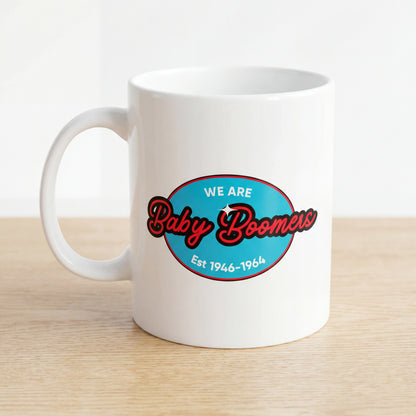 Official We Are Baby Boomers Ceramic Coffee Mug (11oz)